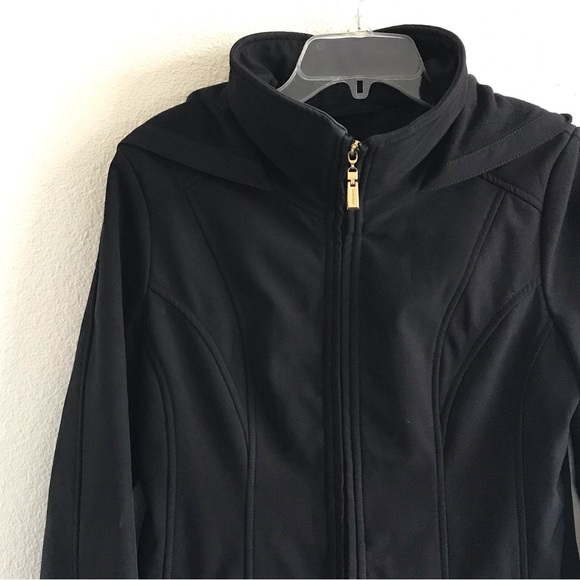 Ellen Tracy Hooded Trench Coat - Picture 2 of 14